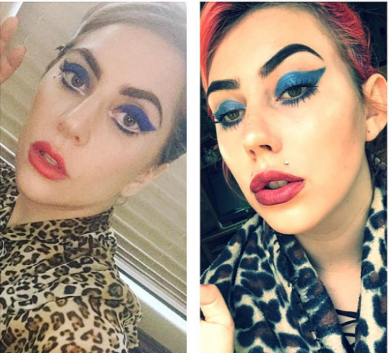 Lady Gaga'ya Olan Benzerliğiyle Sosyal Medyayı Şaşkına Uğratan Genç Kız