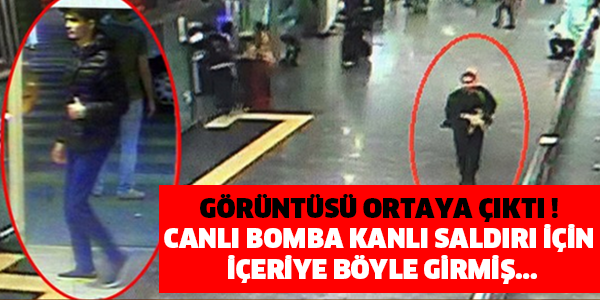 Atatürk Havalimanı Saldırganının Görüntüsü Ortaya Çıktı!