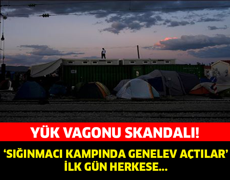 Mülteci Kampında Genelev Skandalı!