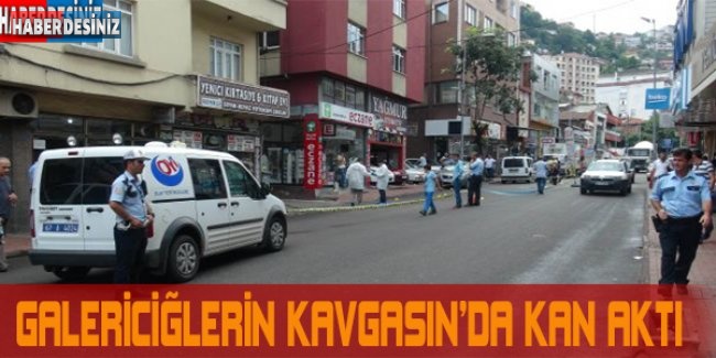 Galericilerin kavgasında kan aktı