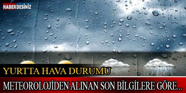 Yurtta hava durumu