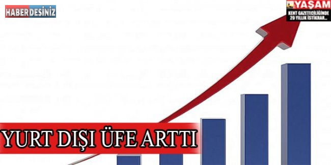 Yurt dışı ÜFE arttı