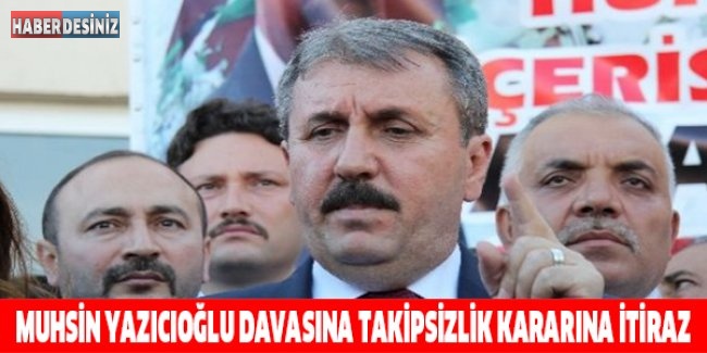Muhsin Yazıcıoğlu davasına takipsizlik kararına itiraz