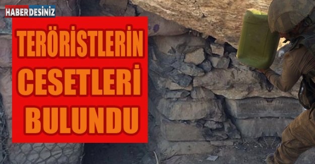 Teröristlerin Cesetleri Bulundu