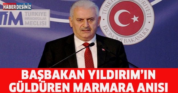 Başbakan Yıldırım’ın güldüren Marmaray anısı