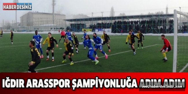 IĞDIR ARASSPOR ŞAMPİYONLUĞA ADIM ADIM