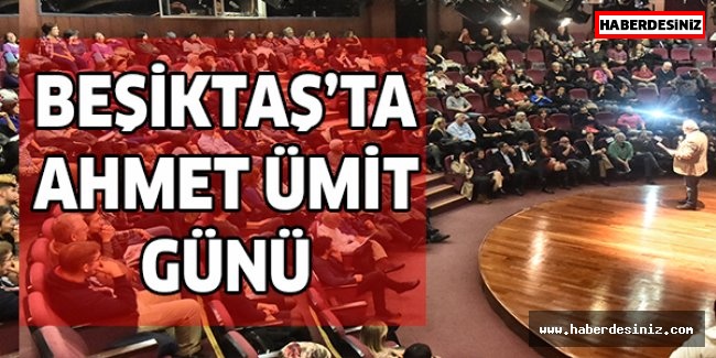 Beşiktaş’ta Ahmet Ümit günü
