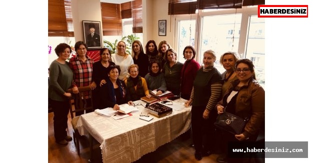 CHP’li kadınlar ilk toplantısını yaptı