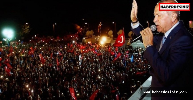 Yeni Sistemin İlk Cumhurbaşkanı Erdoğan