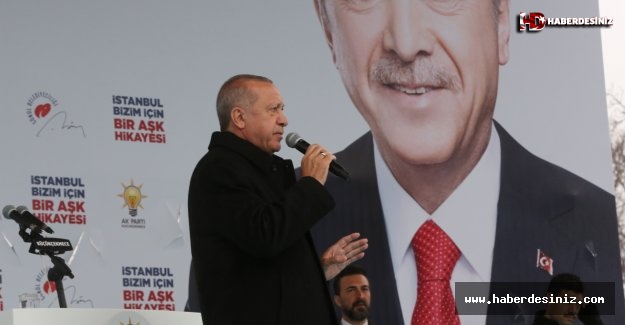 Cumhurbaşkanı Erdoğan Küçükçekmece’de