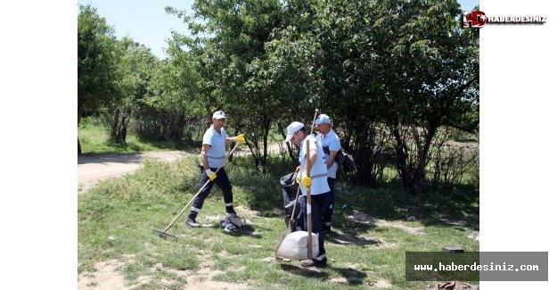 Kartal Belediyesi’nden Aydos Ormanı’nda Temizlik Çalışması