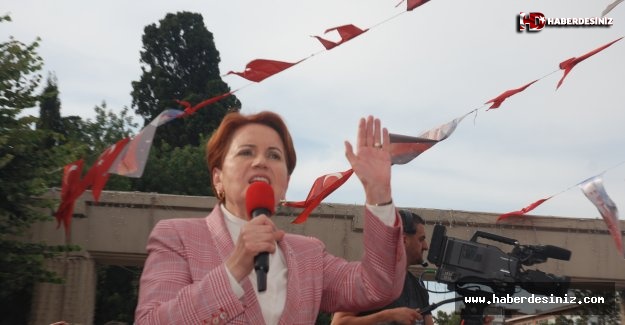 Meral Akşener Bakırköy Özgürlük Meydanı’ndan seslendi!