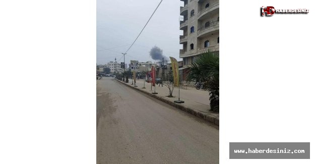 Afrin'de bomba yüklü araçla terör saldırısı.
