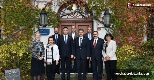 Akpolat’tan Boğaziçi Üniversitesi’ne Tebrik Ziyareti