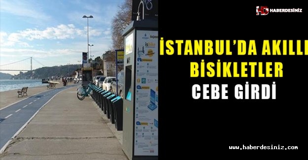 İstanbul’da Akıllı Bisikletler Cebe Girdi