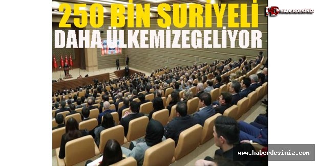 250 bin Suriyeli daha ülkemize geliyor!