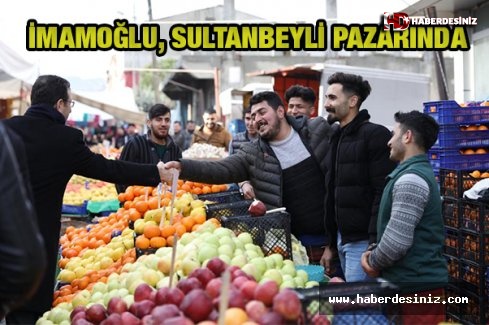 İmamoğlu, Sultanbeyli pazarında