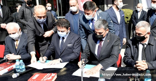 Beşiktaş Belediyesi'nde toplu iş sözleşmesi töreni gerçekleşti