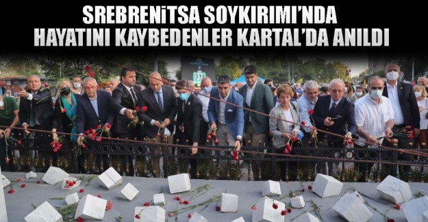 Srebrenitsa Soykırımı’nda Hayatını Kaybedenler Kartal’da Anıldı