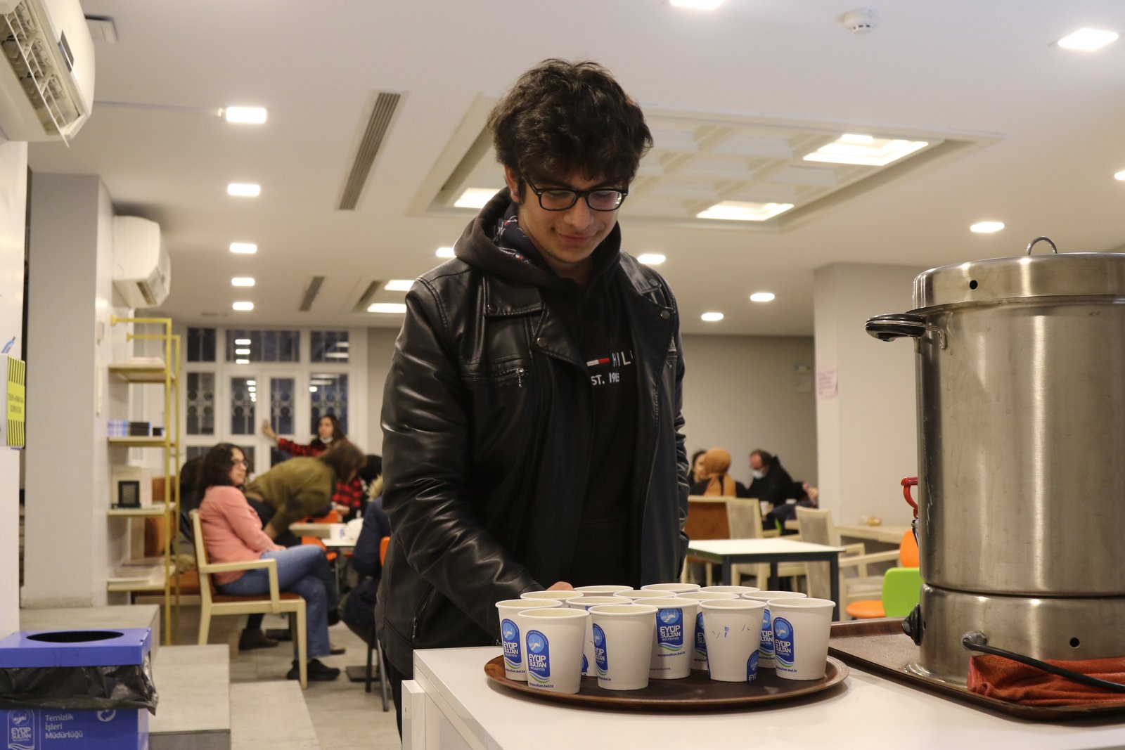 Ahmet Kekeç Kütüphanesi’nde çorba ikramı başladı