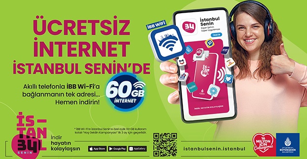 İBB Wi-Fi İstanbul Senin’de