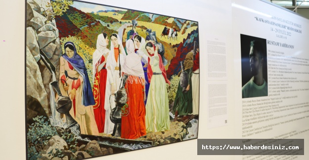 “Kafkasya Efsaneleri” sergisi Maltepe’de sanatseverleri bekliyor.