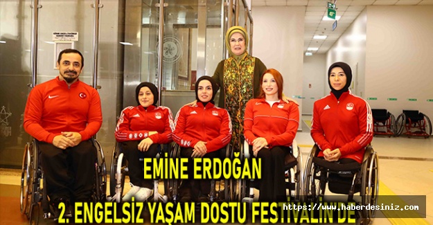 Bağcılar Belediyesi’nin düzenlediği 2. Engelsiz Dünya Dostu Festivali, Emine Erdoğan’ın katılımıyla gerçekleşti.
