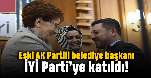 Eski belediye başkanı Arı, AK Parti'den İYİ Parti'ye geçti