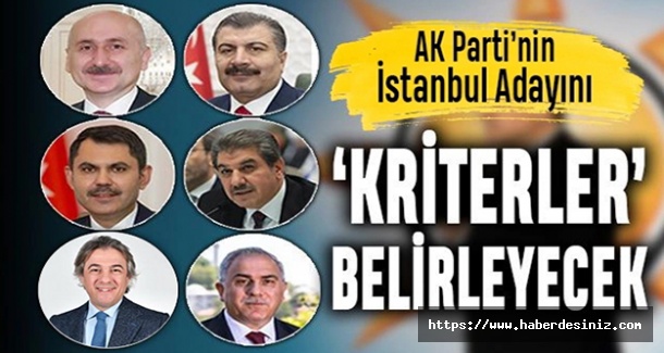 Geri sayım başladı; AK Parti’nin İstanbul adayı merak ediliyor
