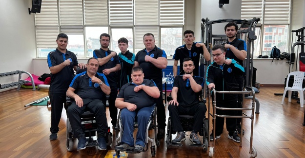 Bağcılar’da engelliler spor kulübü şampiyonluk için ter dökecek!