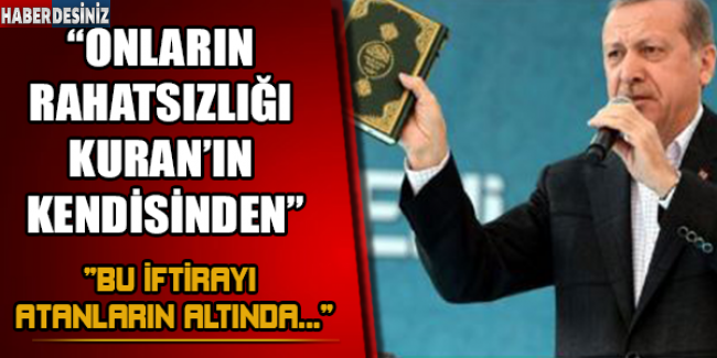 Cumhurbaşkanı Erdoğan'dan Van'da önemli açıklamalar