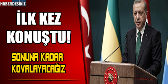Erdoğan o saldırıyla ilgili ilk kez konuştu!