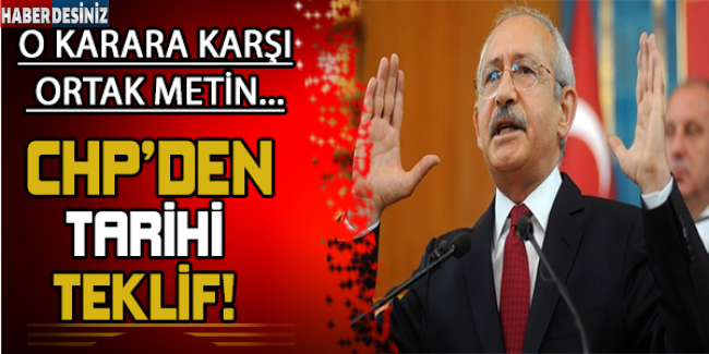 Kılıçdaroğlu: AP'nin son kararına karşı ortak metin hazırlayabiliriz