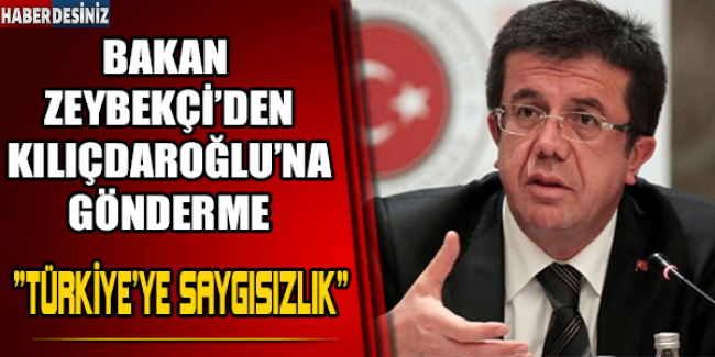 Nihat Zeybekci Kılıçdaroğlu'nu oy avcısına benzetti