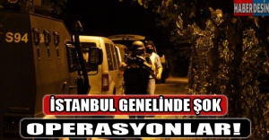 İstanbul polisinden helikopter destekli şafak operasyonu!