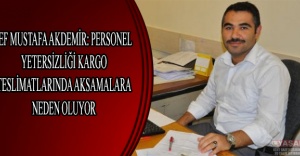Şef Mustafa Akdemir: Personel Yetersizliği Kargo Teslimatlarında Aksamalara Neden Oluyor