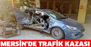 Mersin'de trafik kazası: 3 yaralı