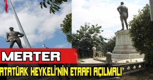 Merter; Atatürk Heykeli’nin etrafı açılmalı