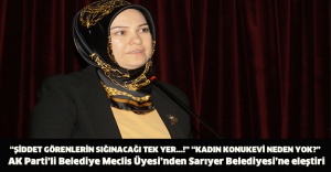 AK Parti’li Belediye Meclis Üyesi’nden Sarıyer Belediyesi’ne eleştiri