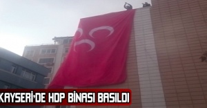 Kayseri'de HDP binası basıldı