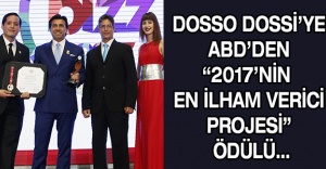 Dosso Dossi’ye ABD’den “2017’nin  En İlham Verici Projesi” ödülü…