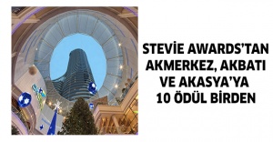 Stevie Awards’tan Akmerkez, Akbatı  ve Akasya’ya  10 ödül birden