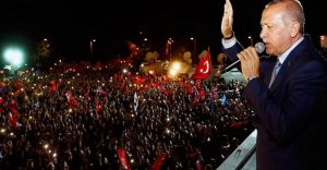 Yeni Sistemin İlk Cumhurbaşkanı Erdoğan