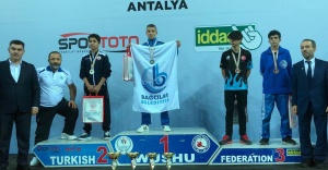 “Türkiye Wushu Kung Fu Şampiyonası’ndan Bağcılar Belediyesi şampiyon olarak döndü.