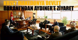 Kuzey Makedonya Devlet Bakanı’ndan Başkan Aydıner’e Ziyaret