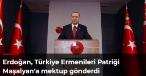 Erdoğan, Türkiye Ermenileri Patriği Maşalyan'a mektup gönderdi