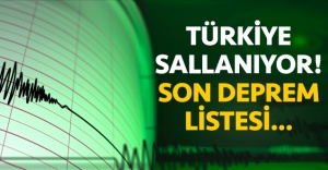 12 Ağustos Çarşamba son depremler listesi |Türkiye'de en son ne zaman ve nerede deprem oldu