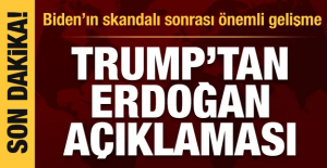 Trump'tan Erdoğan açıklaması! Biden'ın skandal sözleri sonrası önemli gelişme