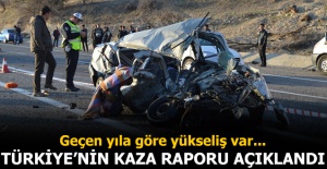 Türkiye'nin kaza raporu açıklandı! Geçen yıla göre yükseliş var