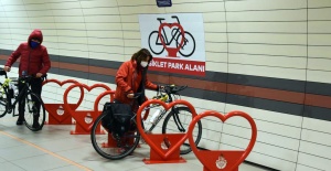 İstanbul Metrosu'na bisiklet parkları